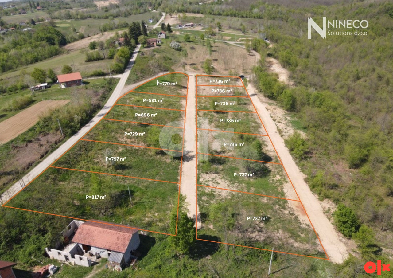 PLACEVI - BUKOVICA - LAKTAŠI - OD 500 DO 800 m2 3