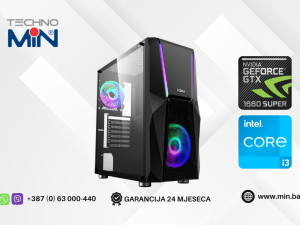 TM Gaming PC Quantum - i3-14100F, 16GB, 500GB, GTX 1660 Super 6GB