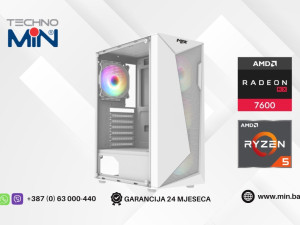 TM Gaming PC Beast - Ryzen 5 5500, 16GB, 480GB SSD, RX 7600 8GB