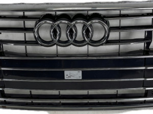 MASKA AUDI A6 C8 019- ZA SENZ. S KAMEROM CRNA/SJAJNA S KROMOM