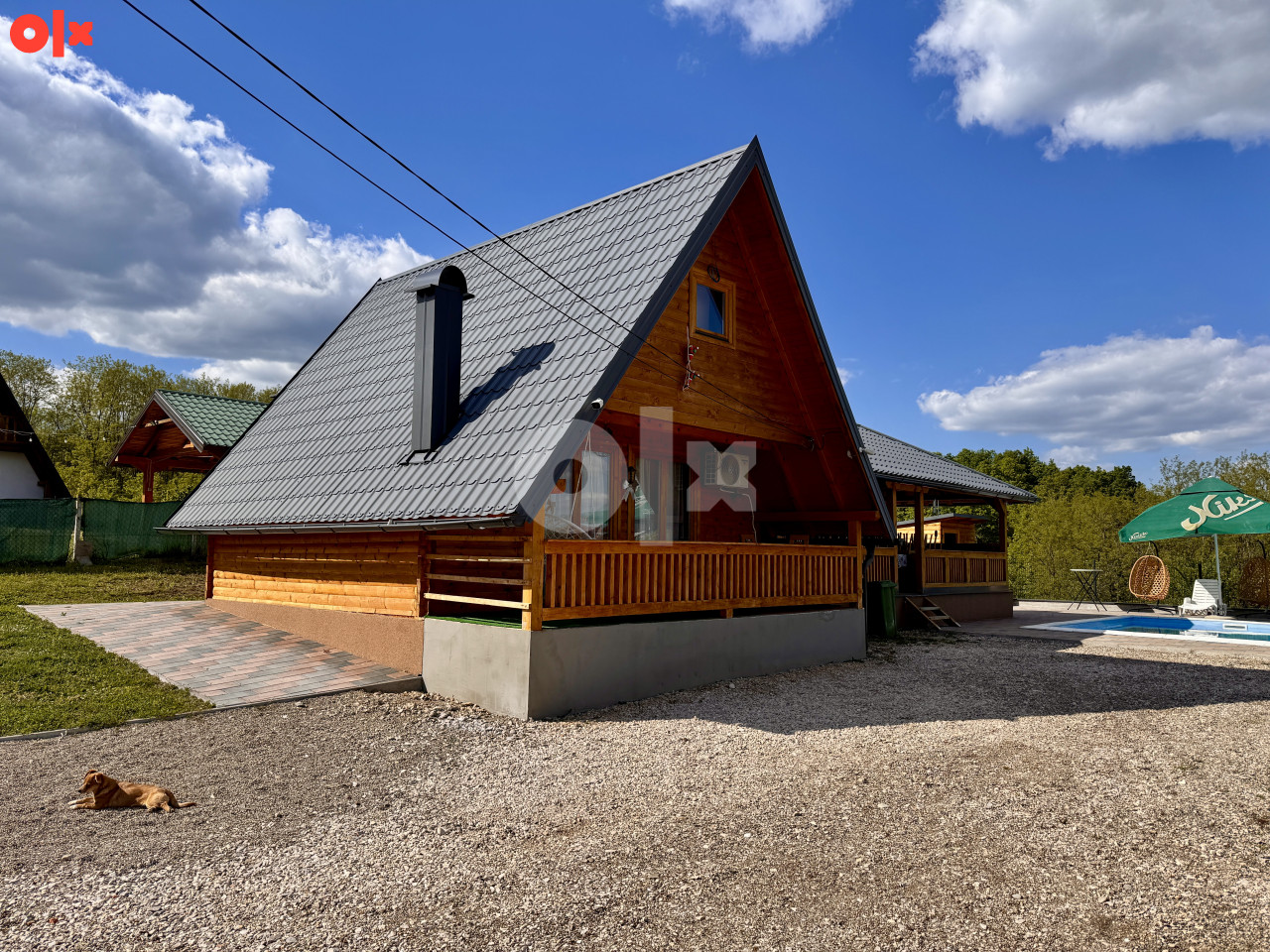 Drvena Vikendica u prirodi sa bazenom Jablan - Laktaši 2