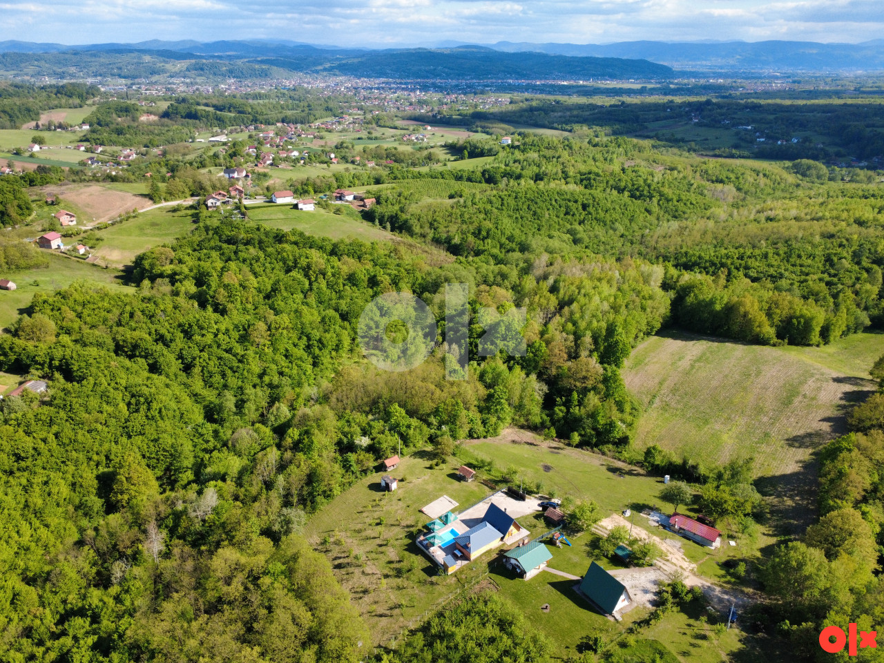 Drvena Vikendica u prirodi sa bazenom Jablan - Laktaši 5