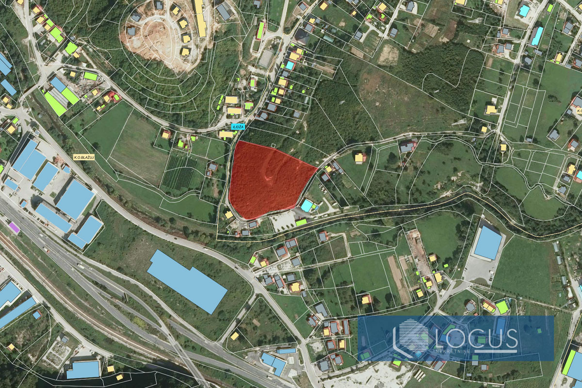 LOCUS: Građevinsko zemljište 11.591m2, Blažuj, Ilidža 17