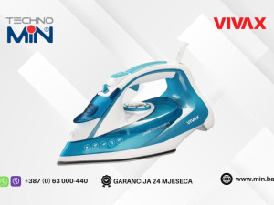 Vivax pegla na paru IR-2400CB 2400W, Pastel Blue/White