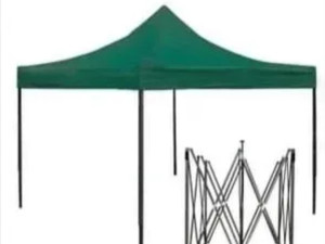 Paviljon sator tenda suncobran sklopivi 3x3m ZELENI