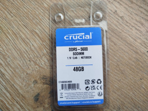 CRUCIAL DDR5 48GB 5600MHz SODIMM