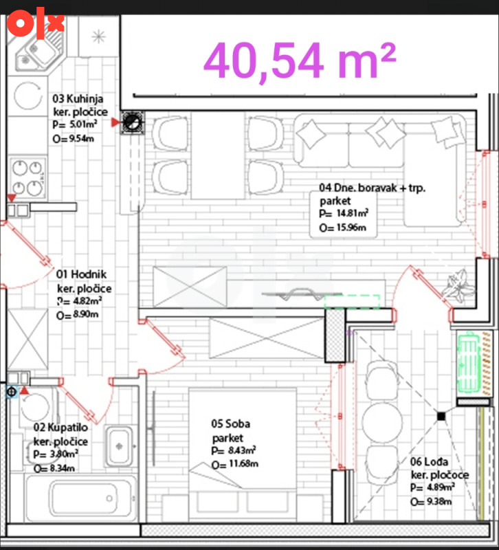 Odlični stanovi na Lušu preko puta Mog marketa 8