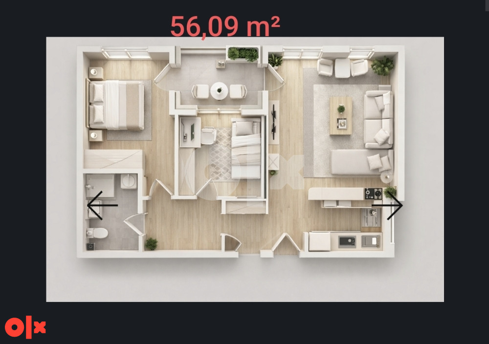 Odlični stanovi na Lušu preko puta Mog marketa 13