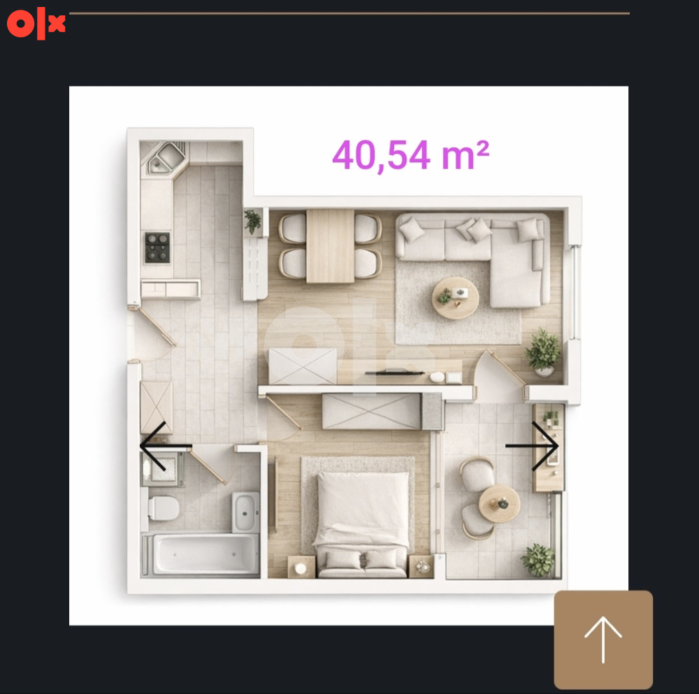 Odlični stanovi na Lušu preko puta Mog marketa 7