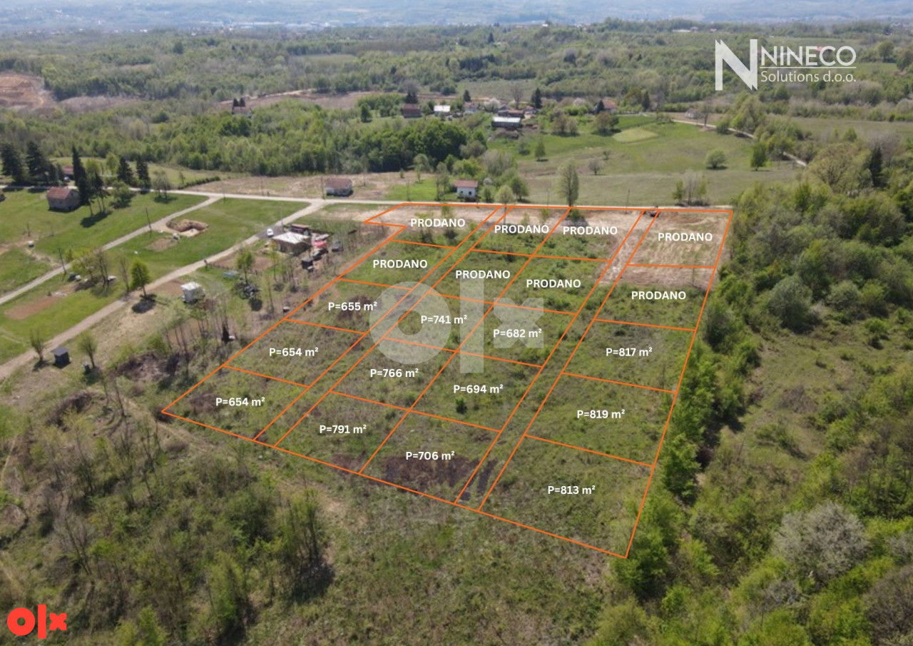 PLACEVI - BUKOVICA - LAKTAŠI - OD 650 DO 820 m2 2
