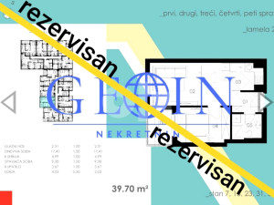 Čaire, Duška Koščice, 2.0stan 39.70m2
