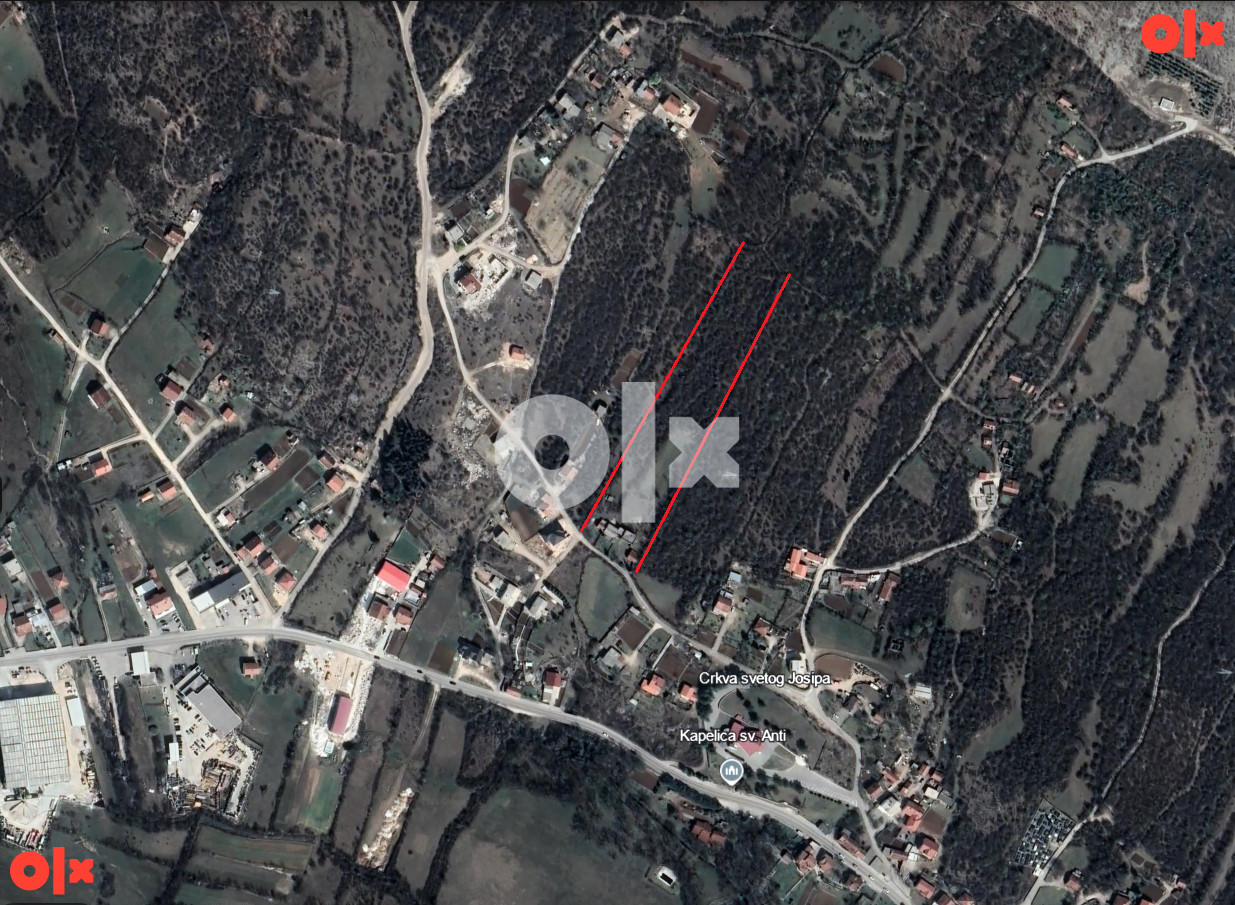 Zemljište Dobrič 12200m2 (Široki Brijeg-Mostar) 063/070-789