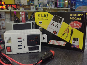 Pretvarač SI-03 12V-220V sa punjačima