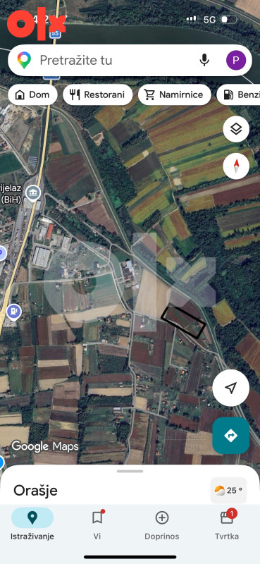 Zemljište Orašje