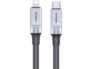 Kabel USB Type-C - Lightning | Silicon | 27W | 1 m | TORIMA