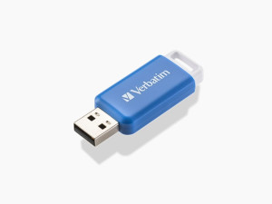 USB memorijski stik 2.0 Verbatim 64GB, plavi, DataBar