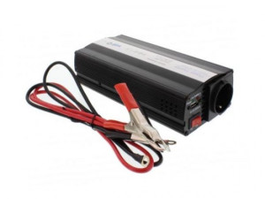 WELL Strujni Pretvarač | 12 V DC - 230 V AC | USB
