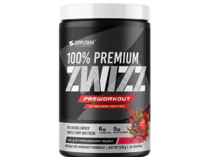SUPPLEMAN 100% PREMIUM ZWIZZ PREWORKOUT- kofein, mišićna pumpa
