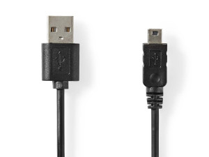 USB 2.0 Kabel | USB A Muški - USB Mini 5-pin Muški | 2.0 m