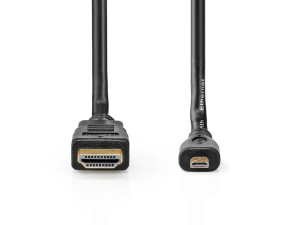HDMI to HDMI Micro Kabel | 4K@30Hz | 2.0 m | Box Pack | NEDIS