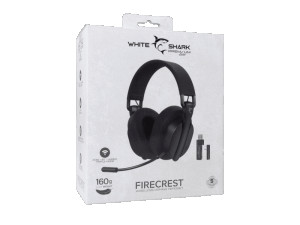 WIRELESS Slusalice White Shark PL WGH-2444 FIRCREST Crne