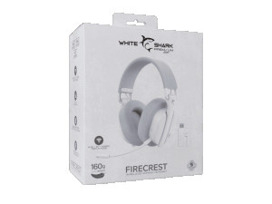 WIRELESS Slusalice White Shark  WGH-2444 FIRECREST Bijele