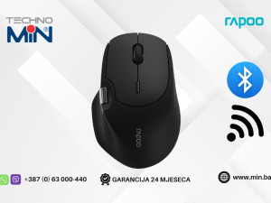 Rapoo MT560 Multi-mode Bežični punjivi miš 4000 DPI, Black