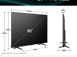 HISENSE TV LED 85E7Q PRO 5 godina garancije