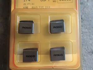 RIDGID NAREZNE PLOCE BSPT 1/4
