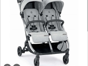 DJECIJA KOLICA ZA BLIZANCE dupla  CAM  GEM (0-22 kg) kao NOVA