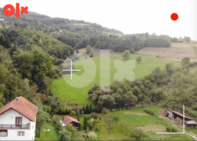 31 parcela na 19.551 m2 zemljišta u Turbe Travnik za investiciju 2