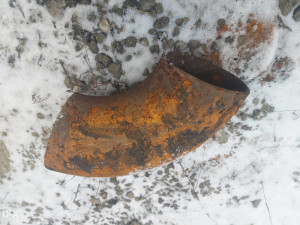 METALNO KOLJENO KOLJENA FI 115mm