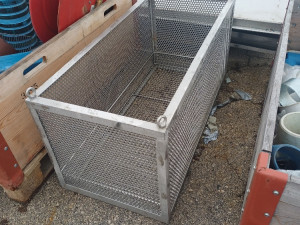 INOX KORPA 110x50cm