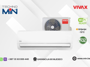 VIVAX ACP-12CH35AEQI+ klima 12-ka 3.52kW, A++, Wi-Fi Ready, -15C