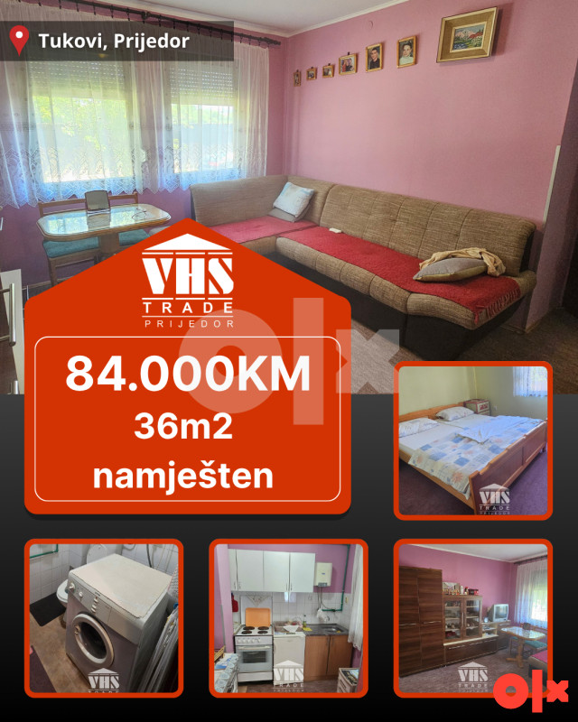 Stan Prijedor 36m2