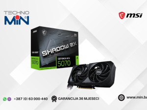 MSI Nvidia RTX 5070 12G SHADOW 2X OC 12GB GDDR7 192-bit
