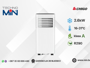 Chigo SKY-1A-09 prijenosna klima 9000 BTU 2.6kW, 16-31C, klasa A
