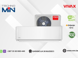 VIVAX ACP-09CH25AERI+ klima 9-ka 2.64kW, A++, Wi-Fi Ready, -15C