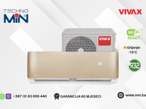 VIVAX ACP-12CH35AERI+ klima 12-ka 3.5kW, A++, Wi-Fi Ready, -15C
