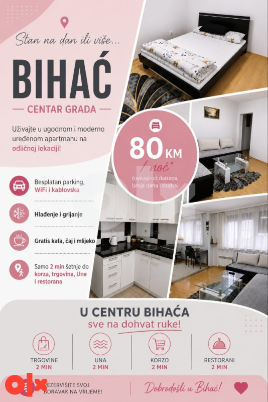 Stan na dan Bihac centar