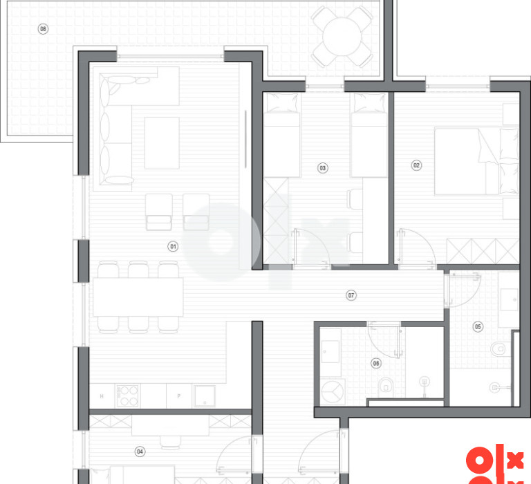 LUKSUZNI STAN 91,05m2 HORIZONT PARK - NOVI LJUBUŠKI 11
