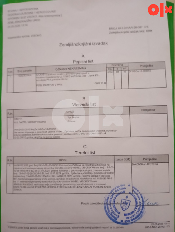 Poslovni prostor Visoko 2
