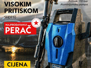 Scheppach SHD110 bar perač VAP Mini Wash perač visokim pritiskom