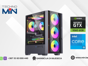 Gaming PC Viper - i5-4460, 16GB, 250GB SSD + 500GB HDD, GTX 1060