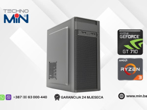 TM Office # 59 - Ryzen 3 3100, 8GB, 250GB SSD, GT 710, Win 11 Pro