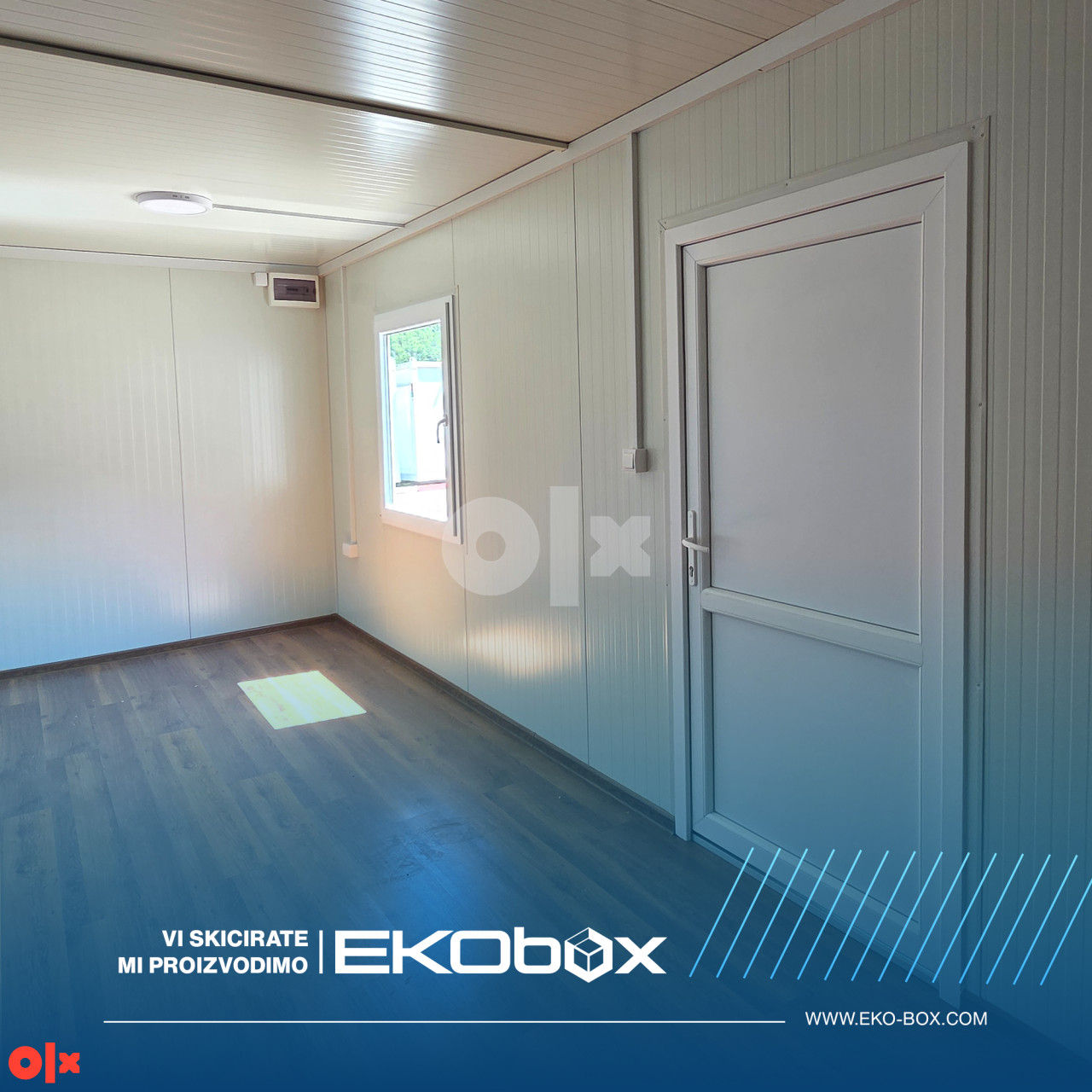 Montažni kontejner građevinski 6,00x2,40x,270m 2