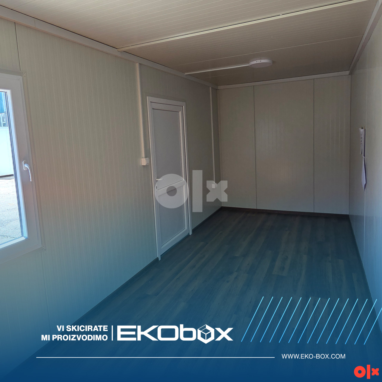 Montažni kontejner građevinski 6,00x2,40x,270m 3