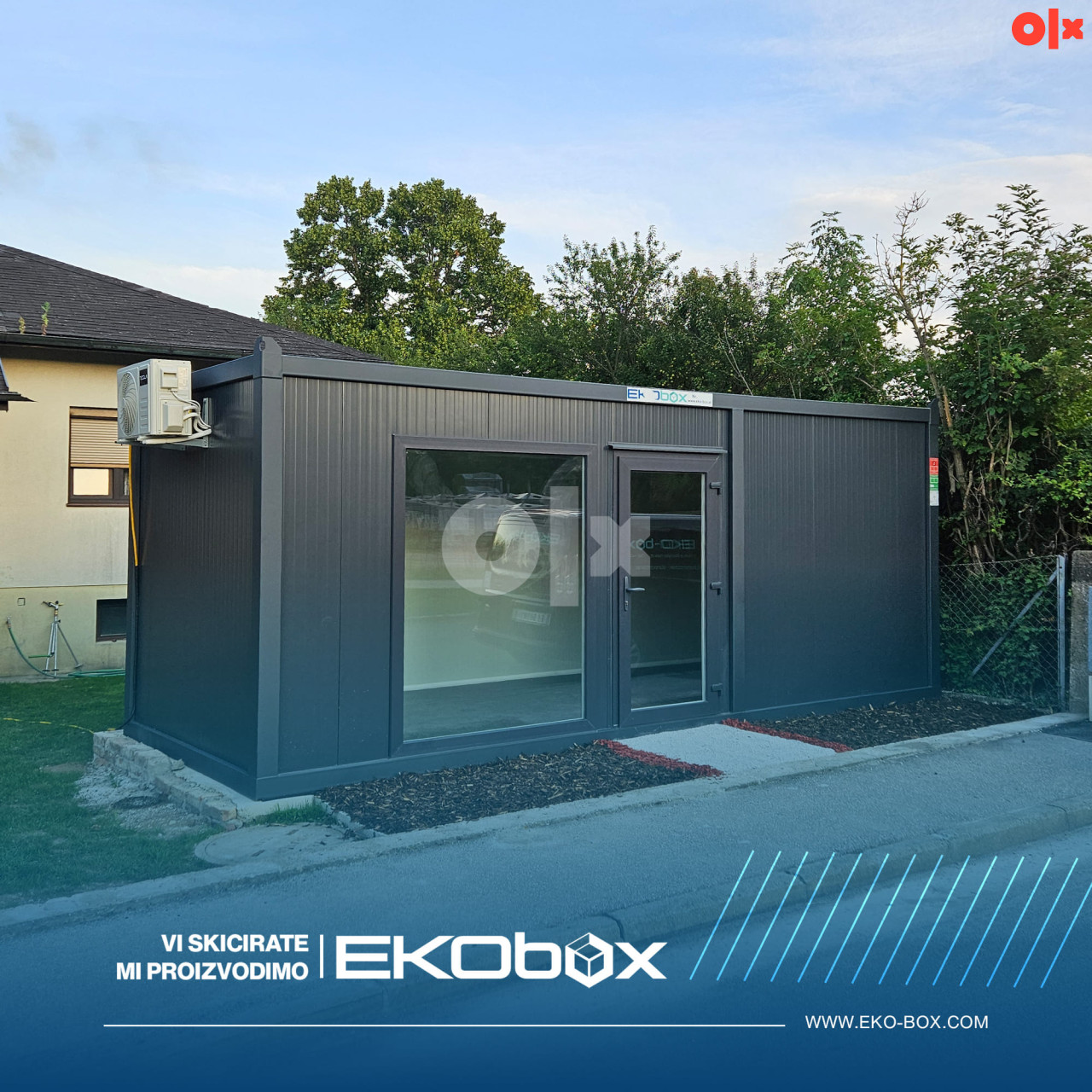 Stambeni kontejner vikendica 6,00x2,40x2,70m 6