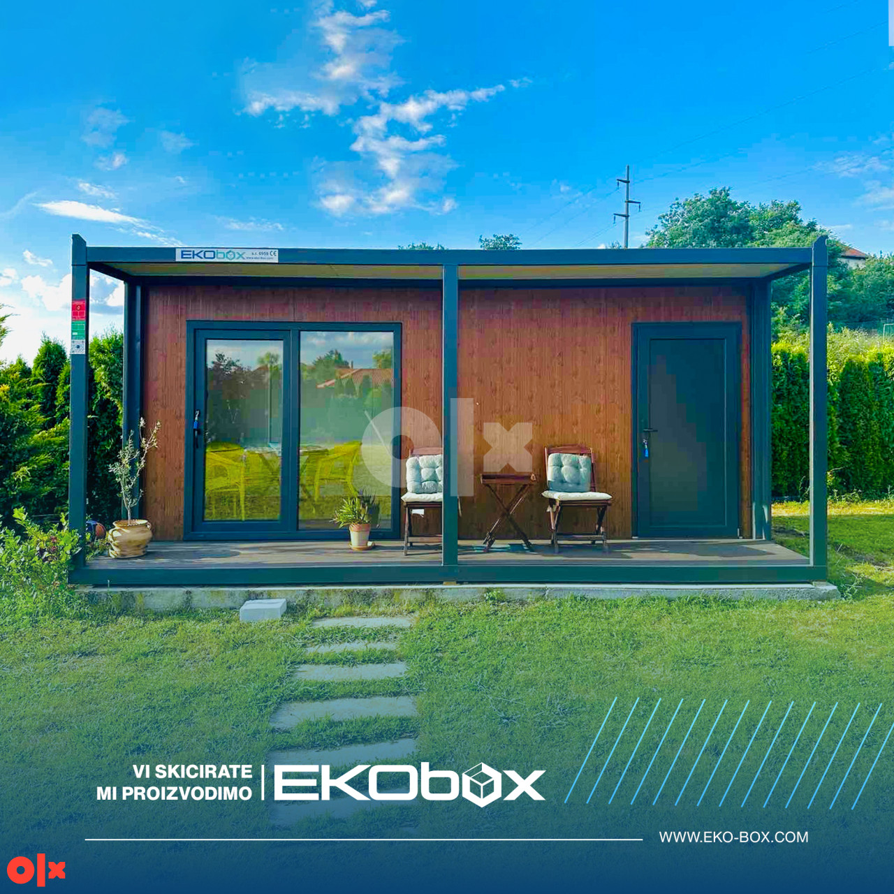 Stambeni kontejner vikendica 6,00x2,40x2,70m 7
