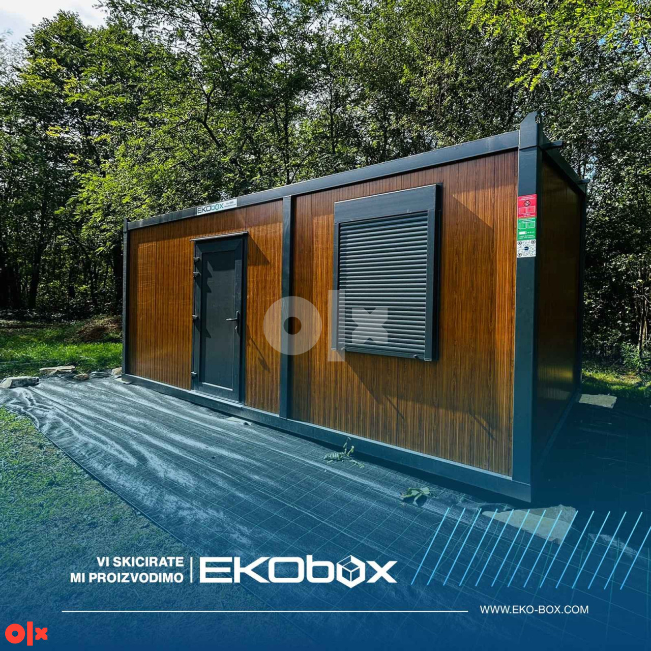 Stambeni kontejner vikendica 6,00x2,40x2,70m 11